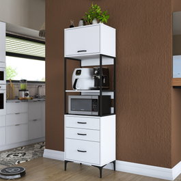 Hanah Home Gabinete multipropósito JE135 - 3101 Blanco